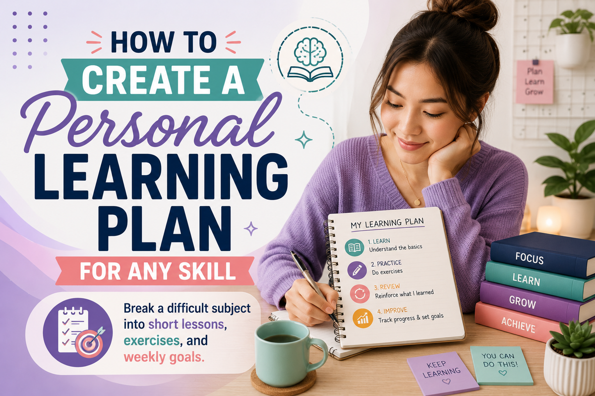 How to Create a Personal Learning Plan for Any Skill
