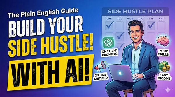 How to Start a Side Hustle With AI — Even If You're Not Technical