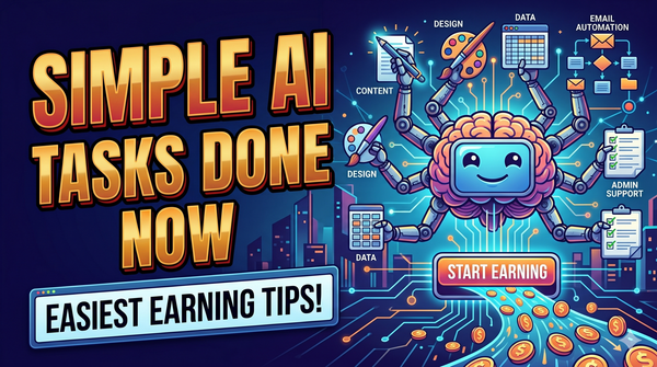 Simple Online Work You Can Do With AI Right Now