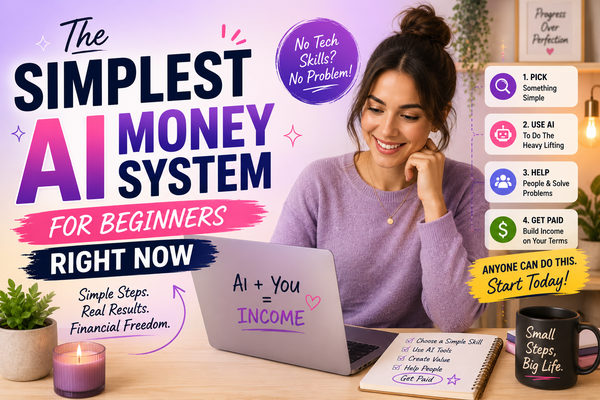The Simplest AI Money System for Beginners Right Now