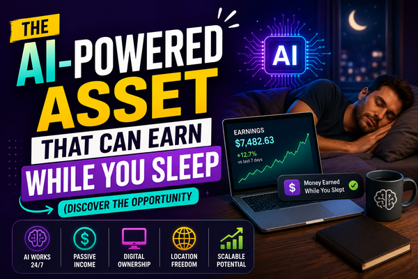 The AI-Powered Asset That Can Earn While You Sleep (Discover the Opportunity)