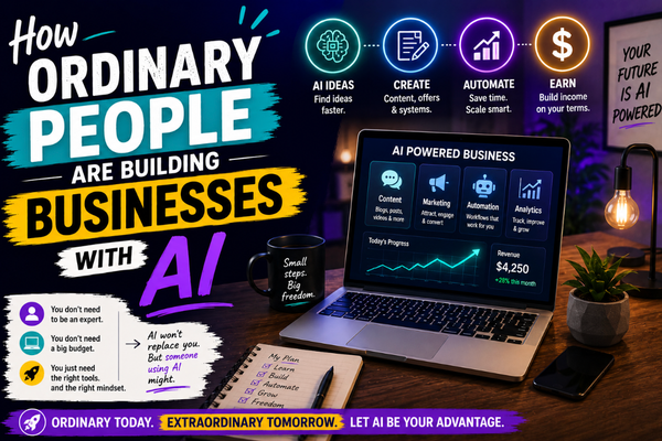 How Ordinary People Are Building Businesses With AI