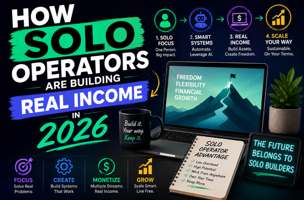 How Solo Operators Are Building Real Income in 2026