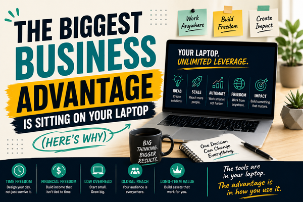 The Biggest Business Advantage Is Sitting on Your Laptop (Here's Why)