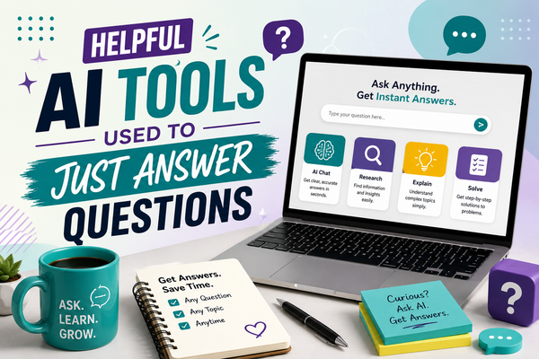 Helpful AI tools used to just answer questions