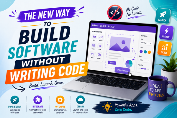The New Way to Build Software Without Writing Code - BEST BEGINNER GUIDE