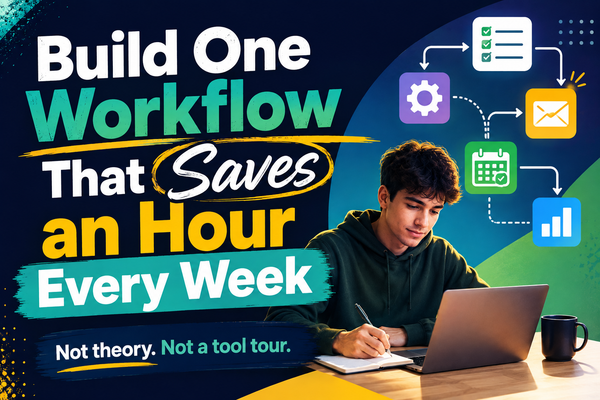 Build One Workflow That Saves an Hour Every Week