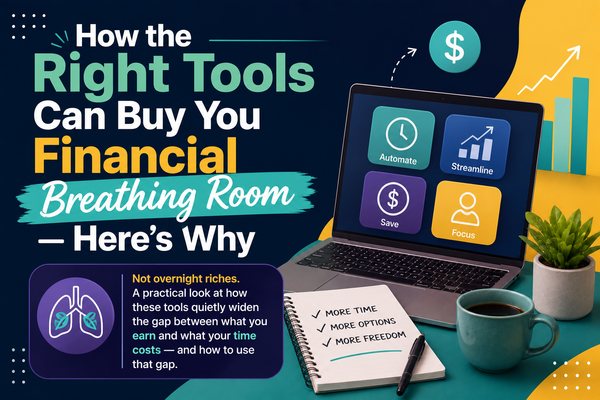How the Right Tools Can Buy You Financial Breathing Room — Here's Why