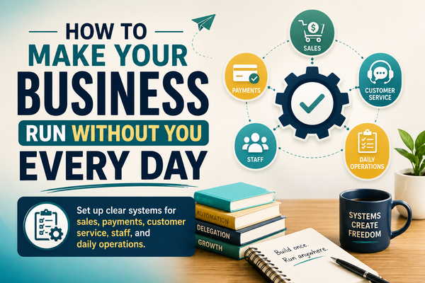 How to Make Your Business Run Without You Every Day