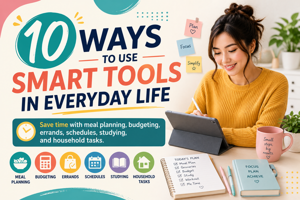 10 Ways to Use Smart Tools in Everyday Life
