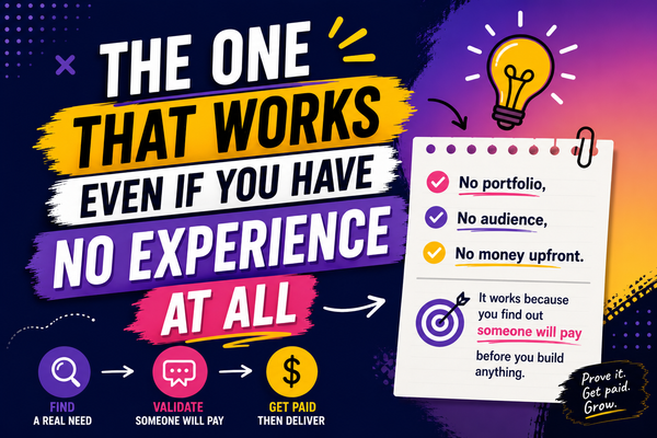 The One That Works Even If You Have No Experience At All