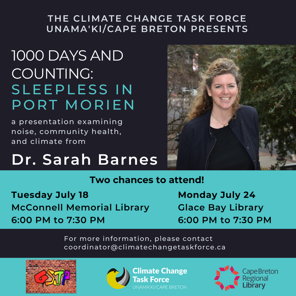 1000 days and counting: Sleepless in Port Morien