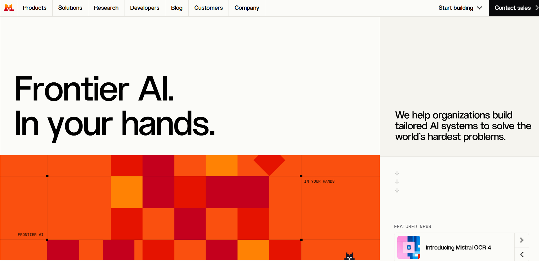 Mistral AI is one of the best ChatGPT Enterprise alternatives, offering open models and flexible AI solutions for enterprises.