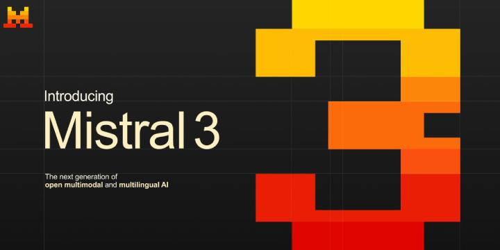 Mistral AI, an EU LLM API provider, launches Mistral 3, its next-generation open multimodal and multilingual model.