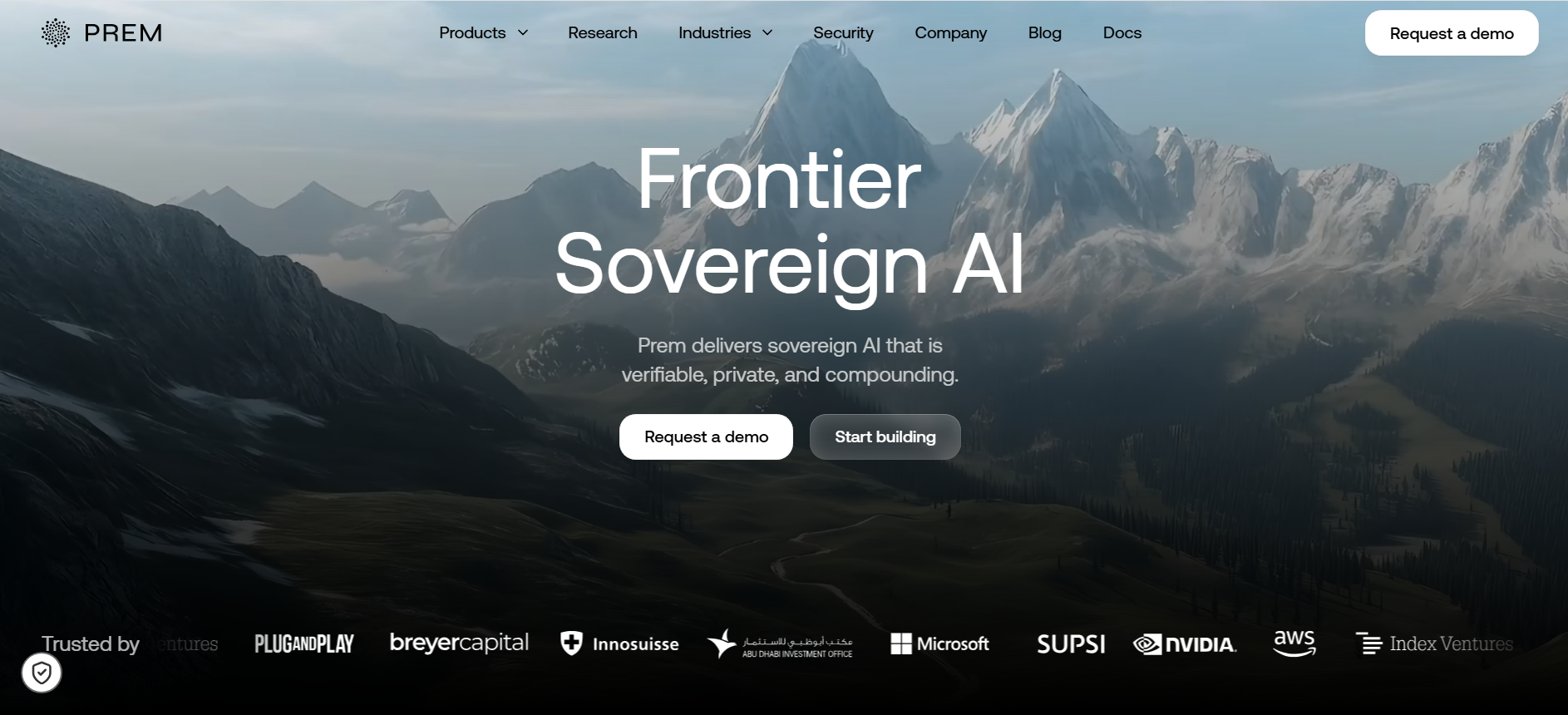 Prem AI combines zero data retention with confidential AI inference