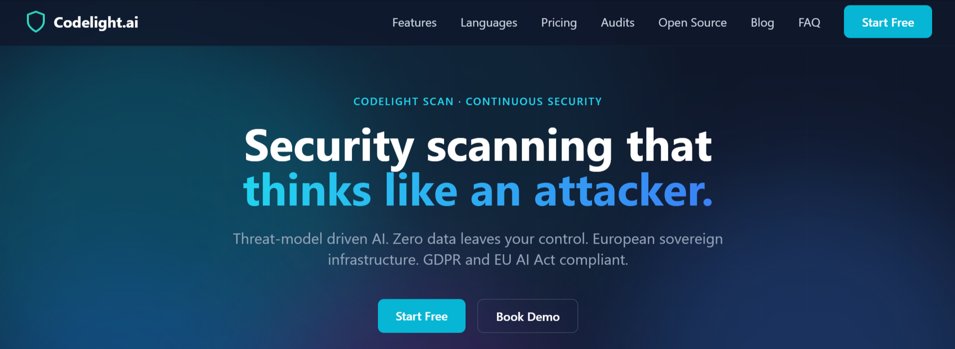 Codelight is one of the best AI code security tools for enterprise teams to secure code and detect critical vulnerabilities.