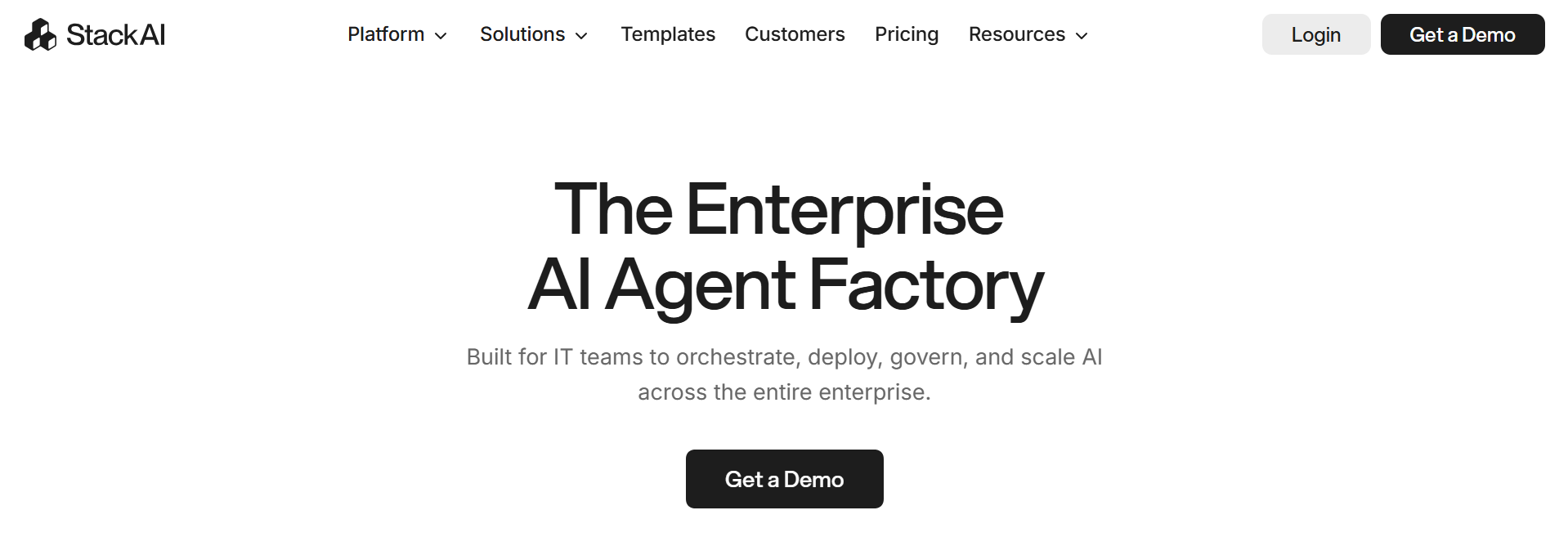 StackAI helps you build enterprise AI agents and connect them with the systems your team already uses.