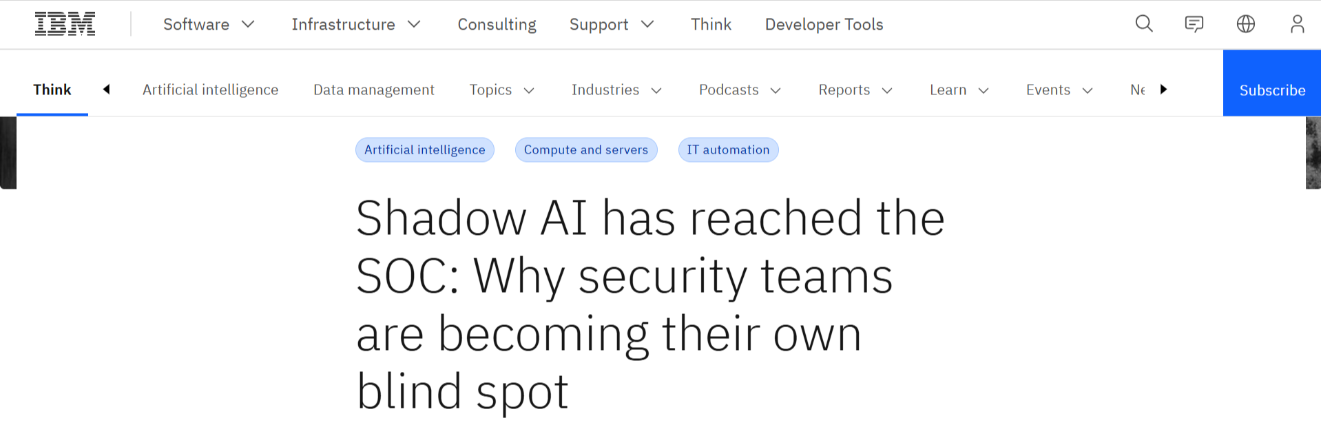 IBM highlights how Shadow AI is creating new visibility and security challenges for SOC teams.