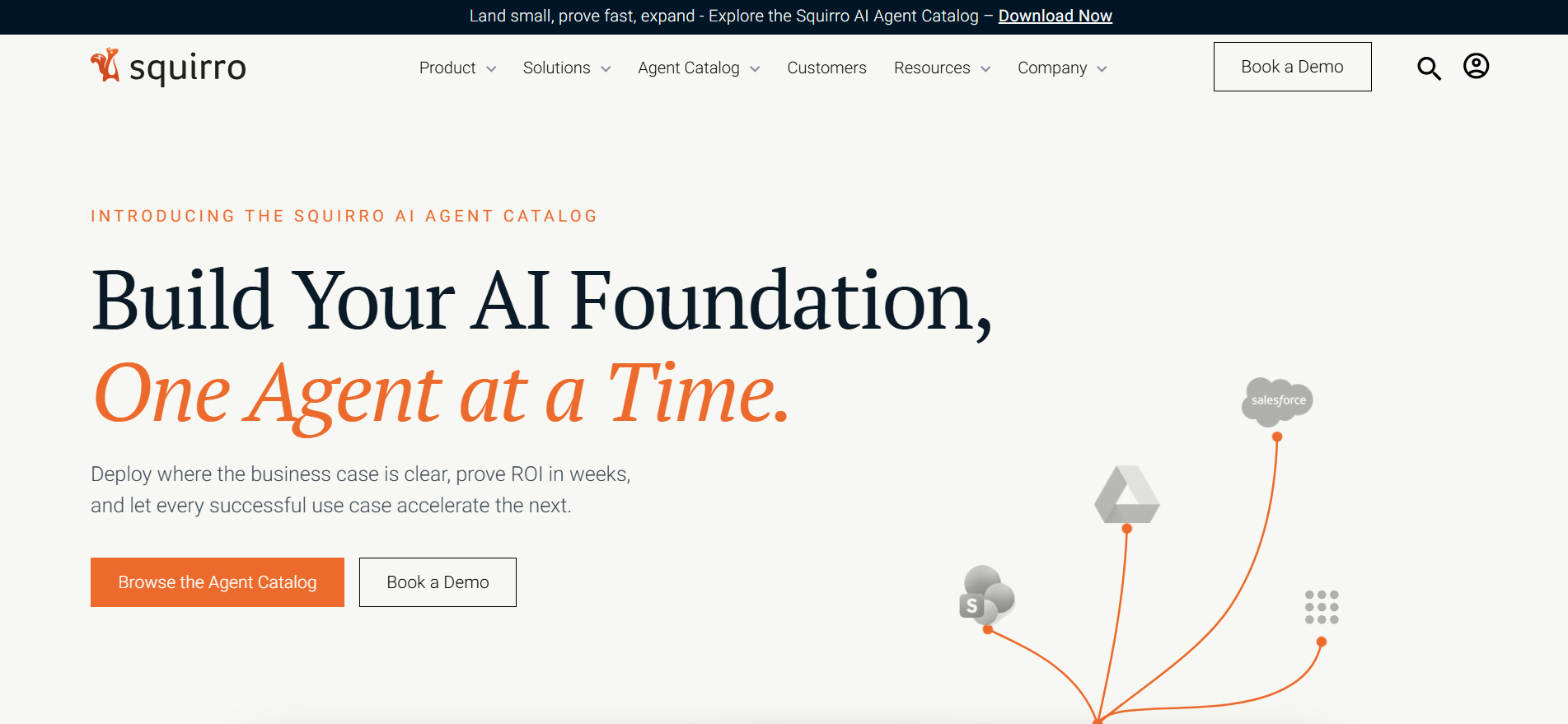 Squirro, a knowledge graph-driven GenAI search platform for enterprise data.
