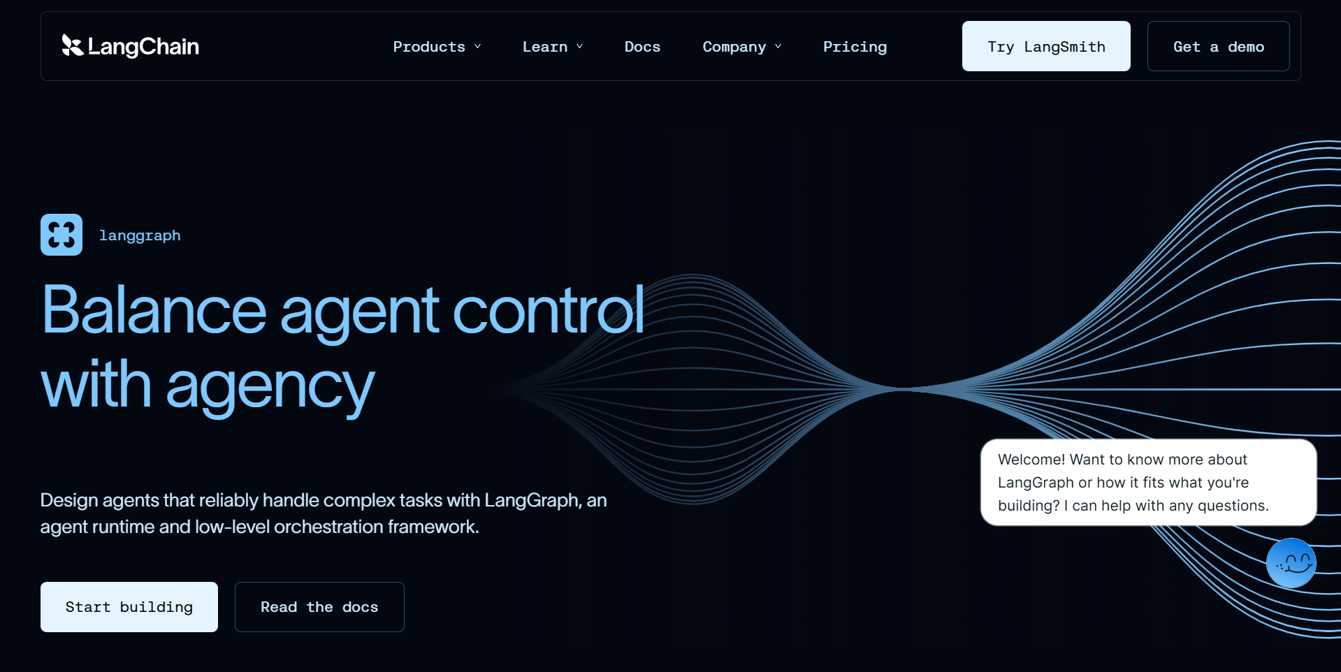 LangGraph helps you build stateful AI agents that can handle complex tasks across your enterprise workflows.