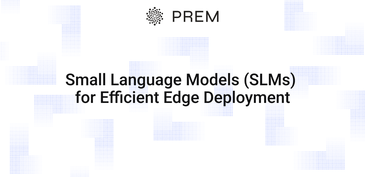 Small Language Models (SLMs) for Efficient Edge Deployment