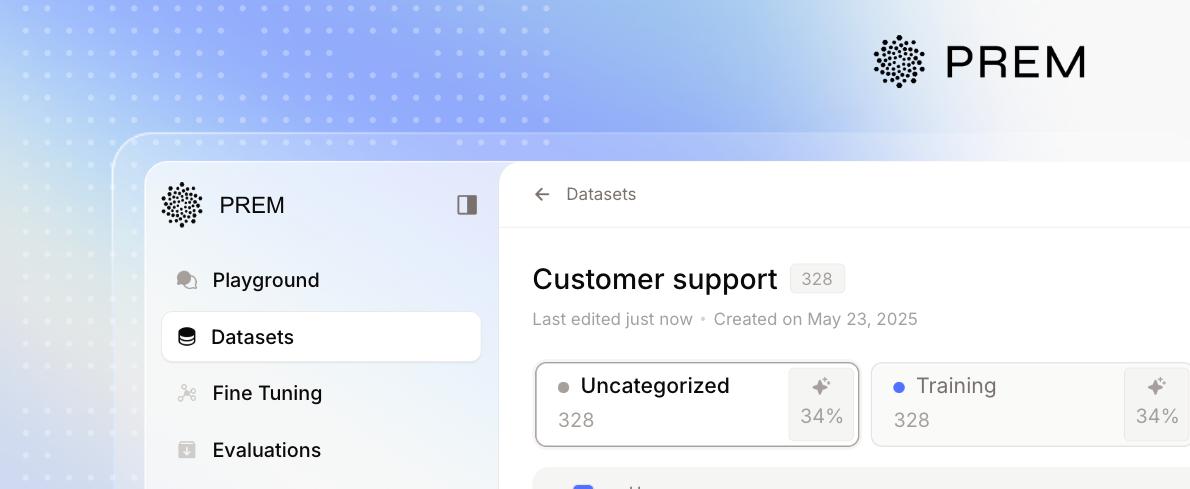 Prem Studio: Build Specialized Artificial Intelligence