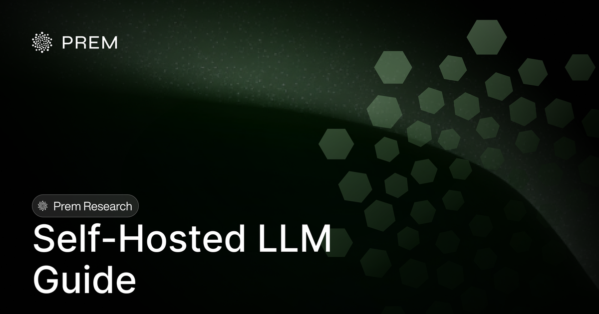 Self-Hosted LLM Guide: Setup, Tools & Cost Comparison (2026)