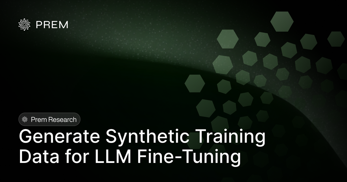 How to Generate Synthetic Training Data for LLM Fine-Tuning (2026 Guide)