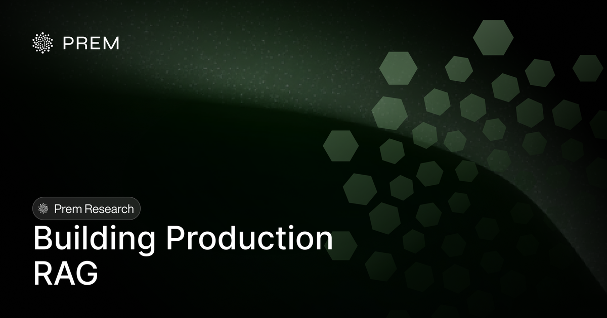 Building Production RAG: Architecture, Chunking, Evaluation & Monitoring (2026 Guide)