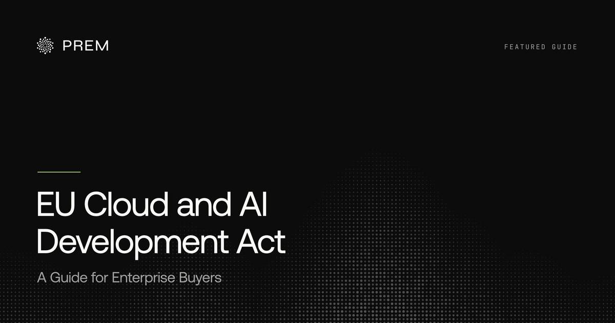 EU Cloud and AI Development Act: A Guide for Enterprise Buyers