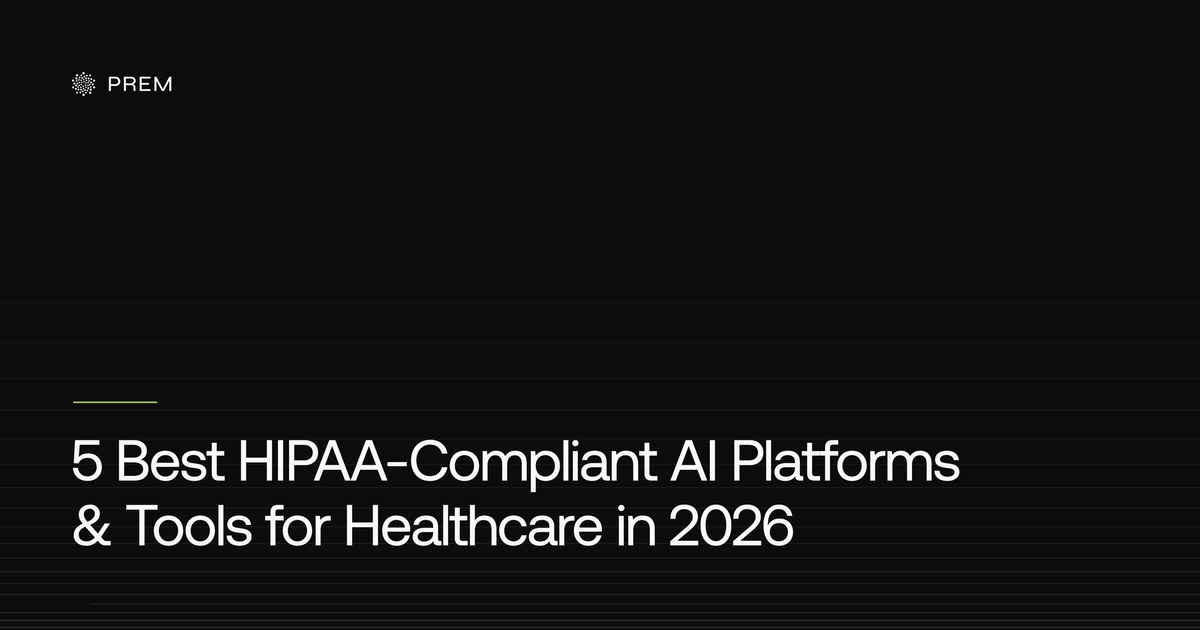 5 Best HIPAA-Compliant AI Platforms & Tools for Healthcare in 2026