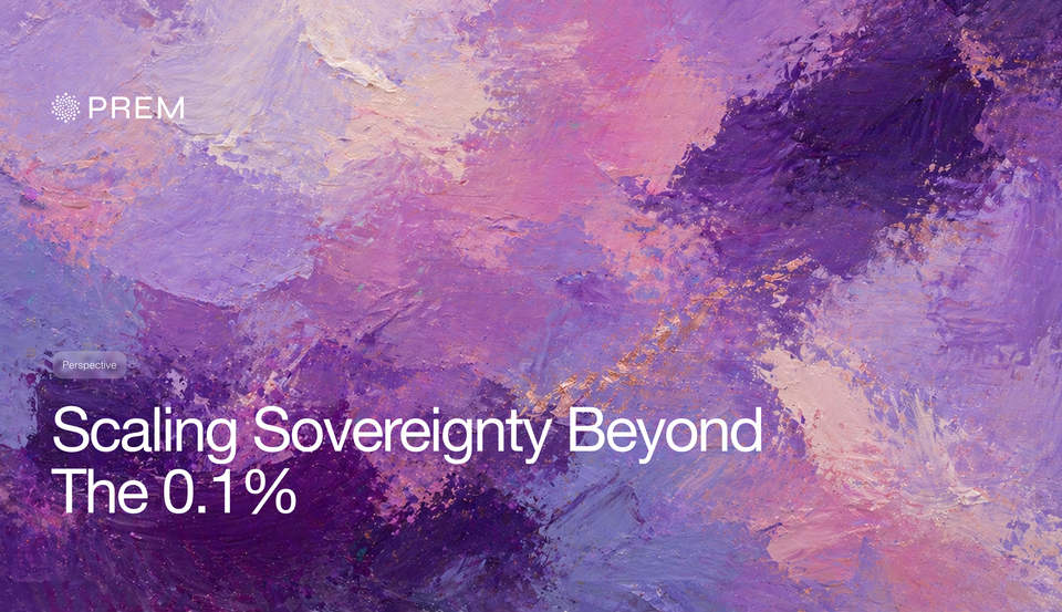Scaling Sovereignty Beyond The 0.1%