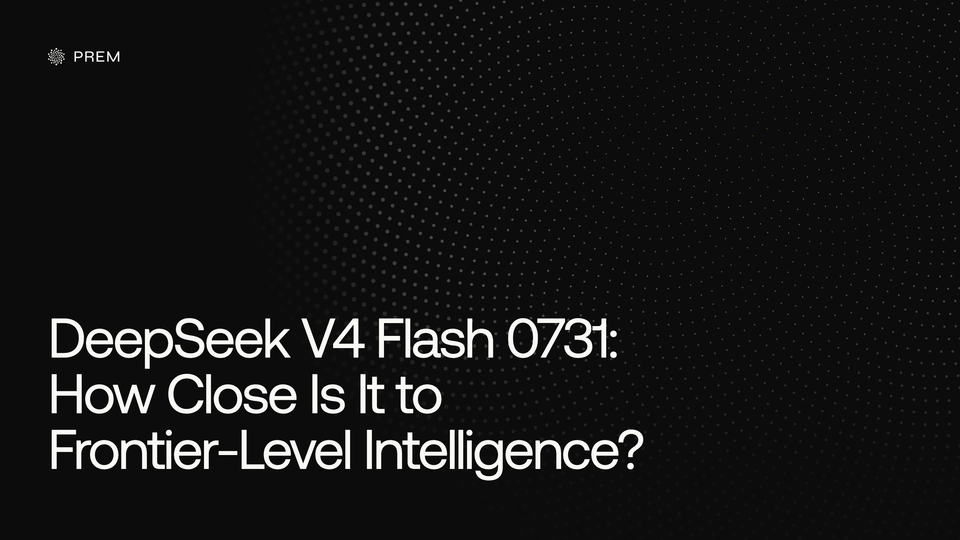 DeepSeek V4 Flash 0731: How Close Is It to Frontier-Level Intelligence?