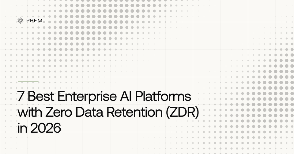 7 Best Enterprise AI Platforms with Zero Data Retention (ZDR) in 2026