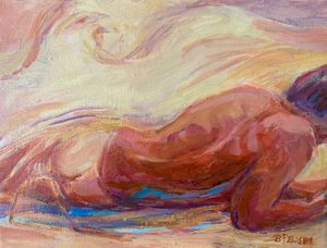 "Brown" oil 8" x 10"
