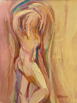"Zumba 1" oil 8x10"