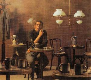 brel fumando