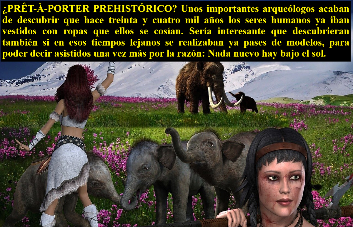 TIEMPOS PREHISTÓRICOS (HUMOR)