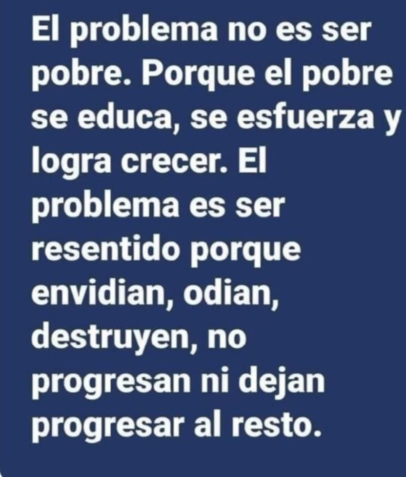 SOBRE LOS RESENTIDOS