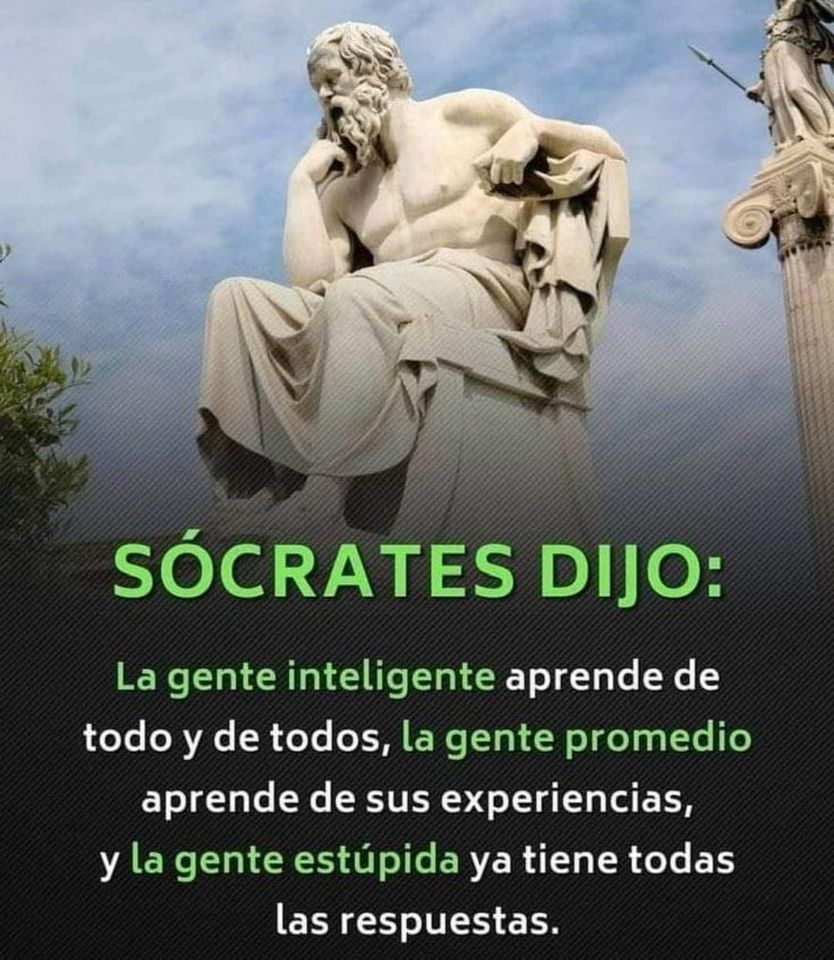 LO DIJO SÓCRATES
