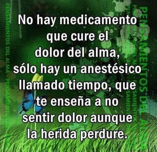 SOBRE EL DOLOR DEL ALMA.