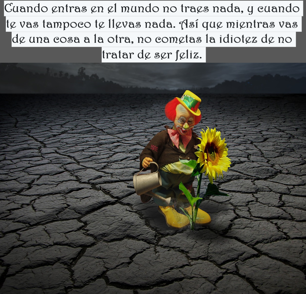 SOBRE TRATAR DE SER FELIZ (PÍLDORAS FILOSÓFICAS)