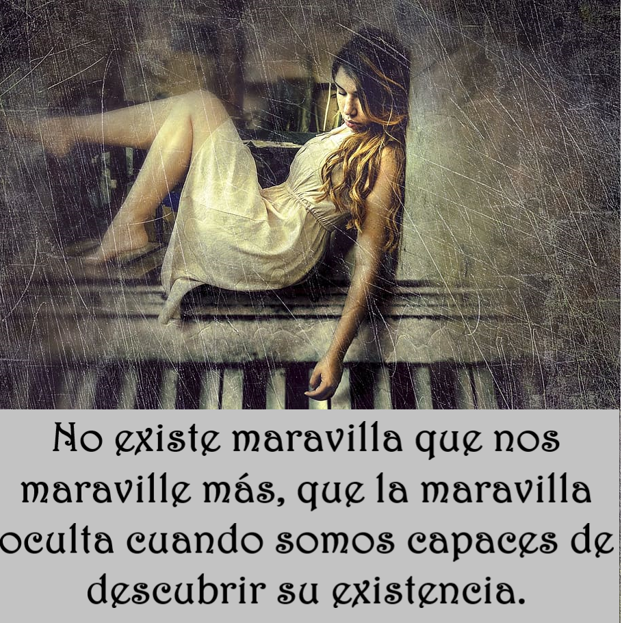 SOBRE LO MARAVILLOSO OCULTO (PÍLDORAS FILOSÓFICAS)