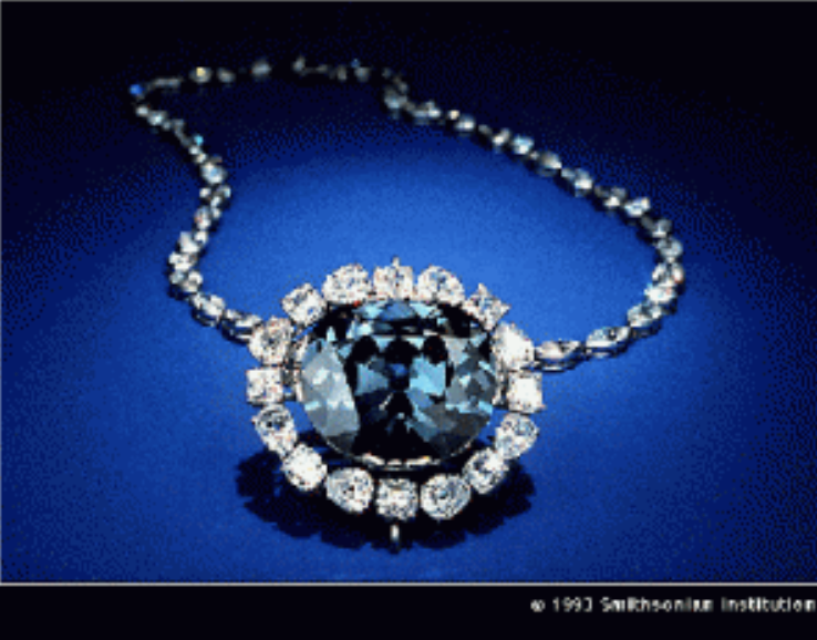 HOPE,EL EXTRAORDINARIO DIAMANTE MALDITO (CURIOSIDADES)