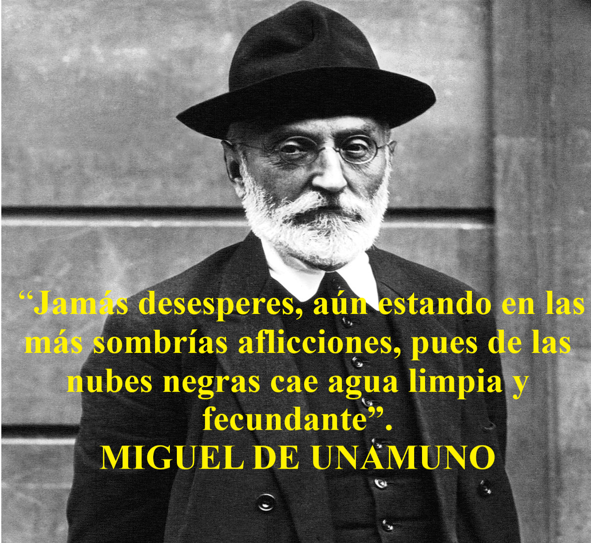 LO DIJO MIGUEL DE UNAMUNO