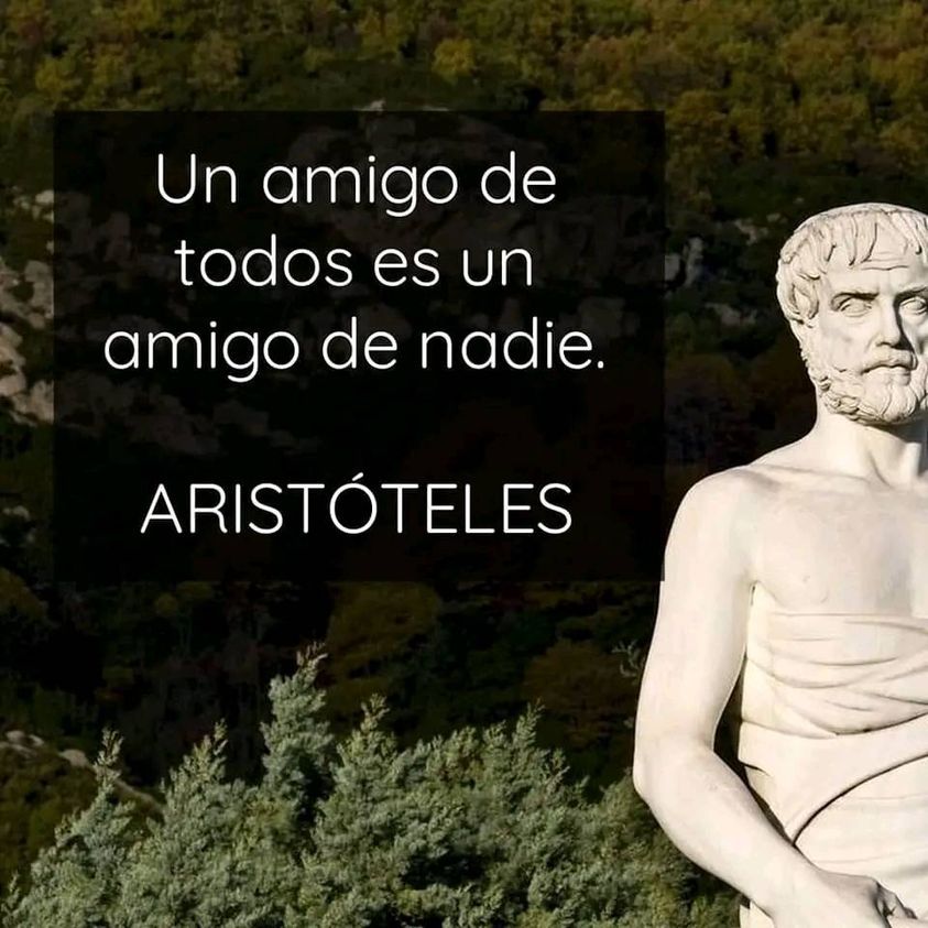 LO DIJO ARISTÓTELES