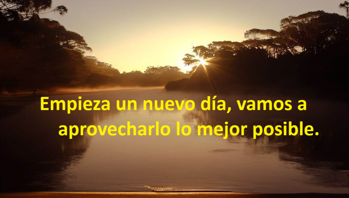 ¡FELIZ DÍA TENGAMOS TOD@S!