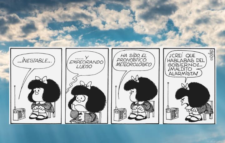 UNA  VEZ MÁS EL GENIAL QUINO