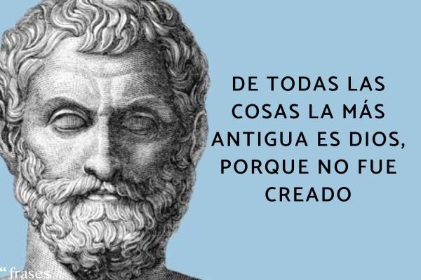 LO DIJO TALES DE MILETO