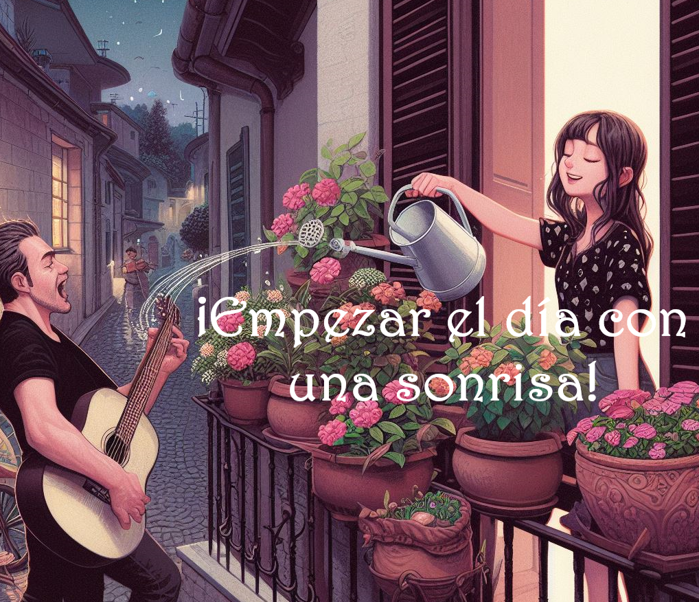 ¡EMPEZAR EL DÍA CON UNA SONRISA!